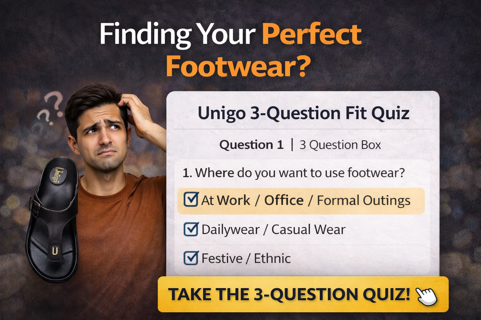 Find Your Perfect Pair in 30 Seconds with the Unigo Fit Quiz