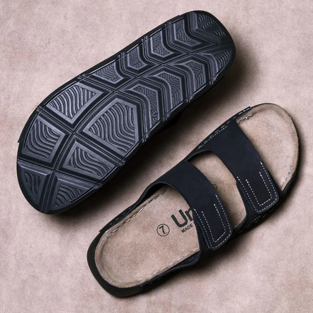 Cosmos: Luxe Suede Sandal