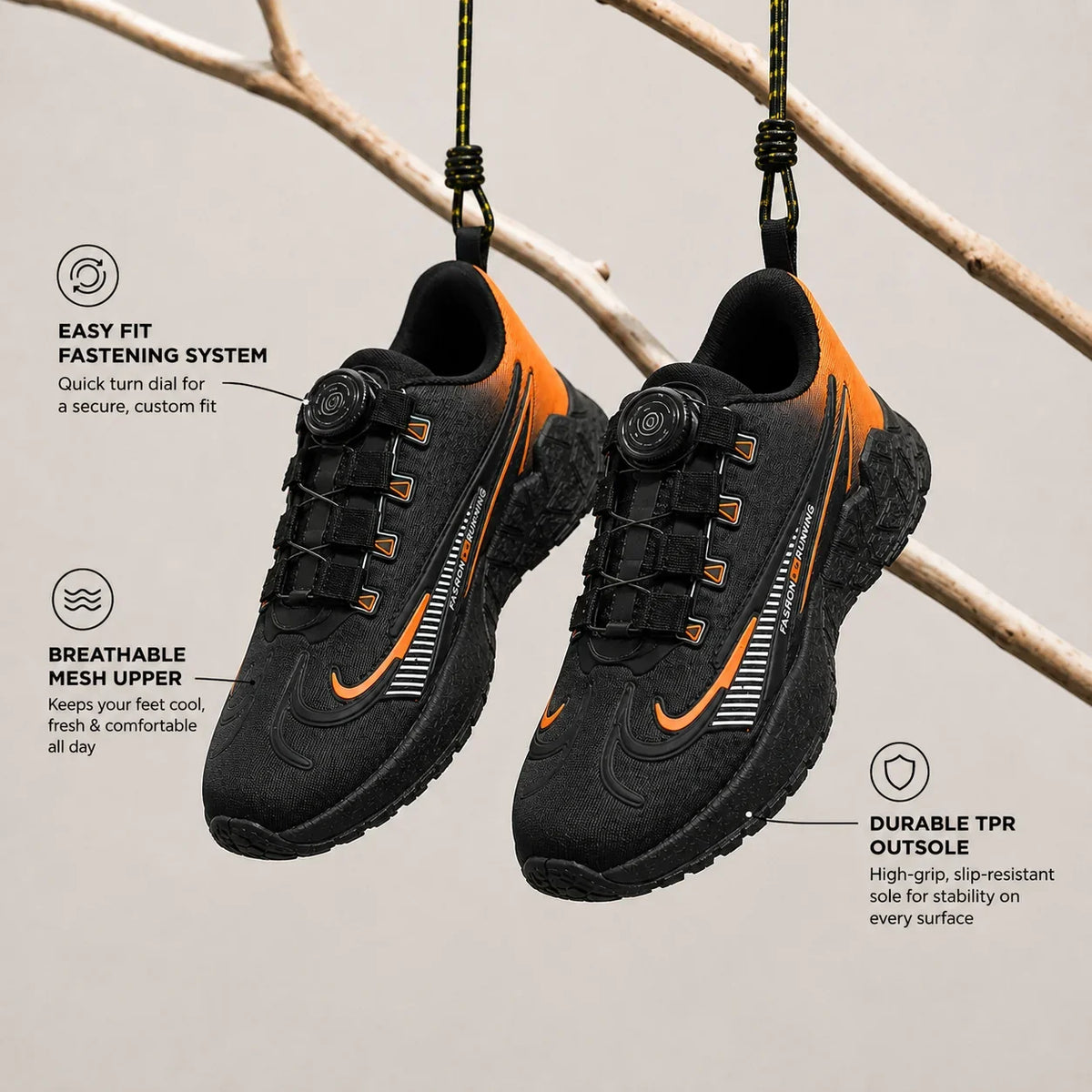 Hunter : Premium Dial Lace Shoes