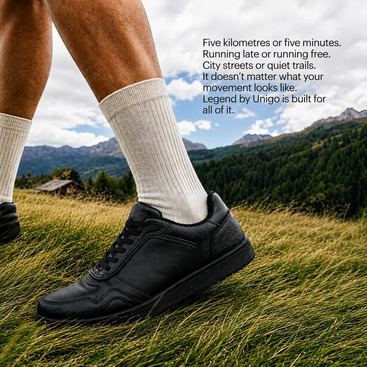 Legend Full Black : Premium Ease Walkers