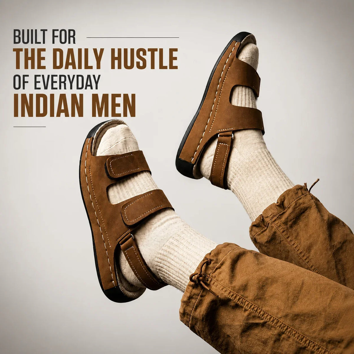 Hunk : Premium Suede Sandal