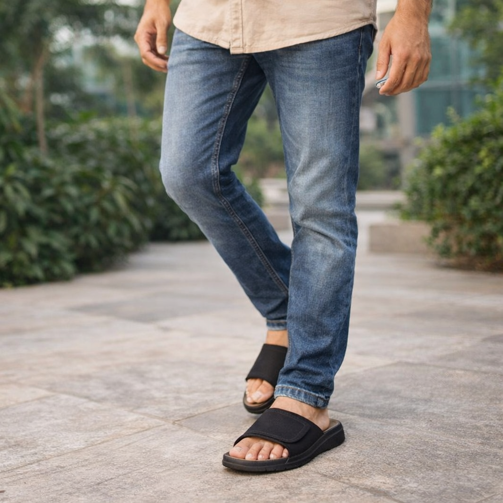 Velar : Premium Suede Sandal