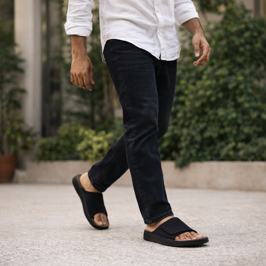 Velar : Premium Suede Sandal