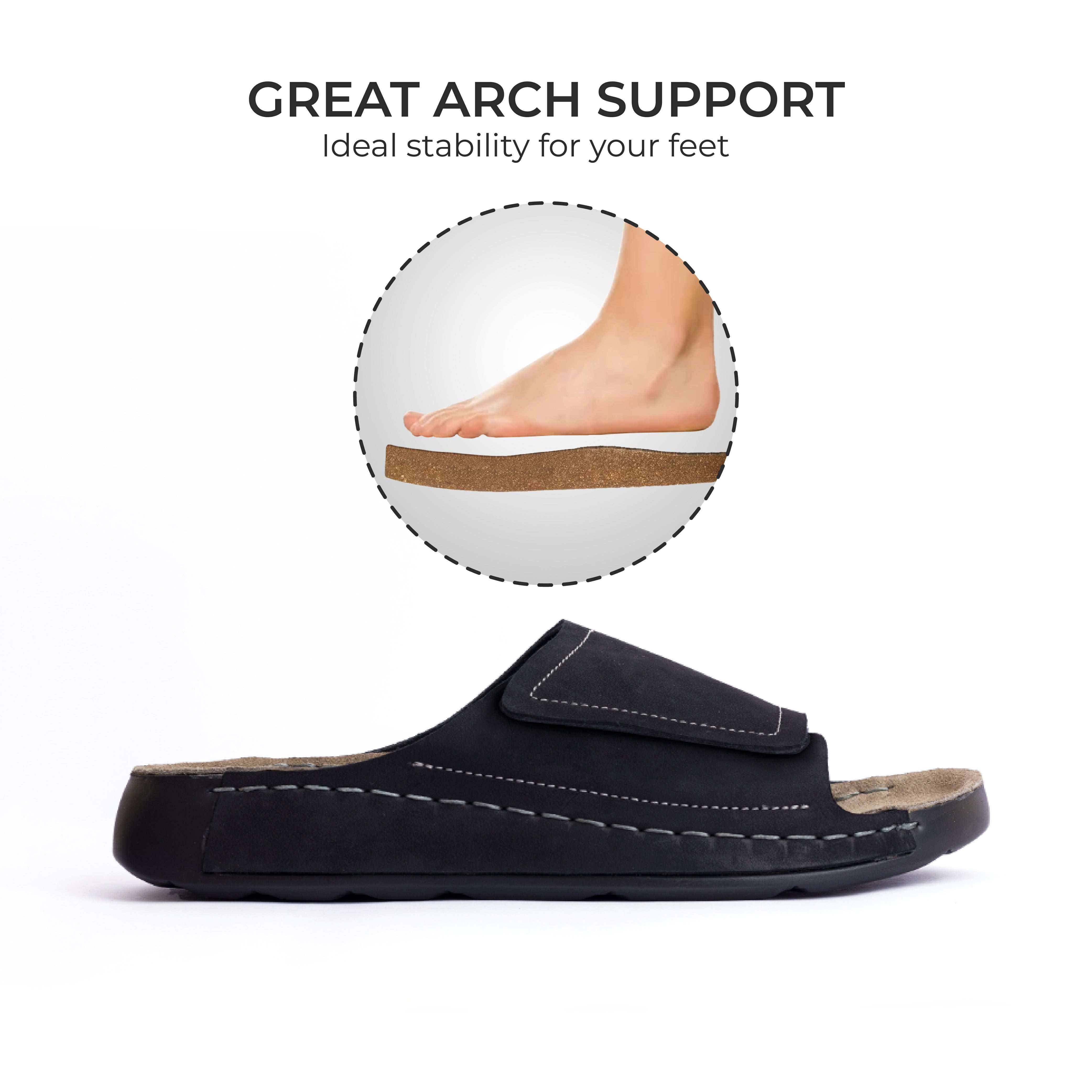 Velar : Premium Suede Sandal