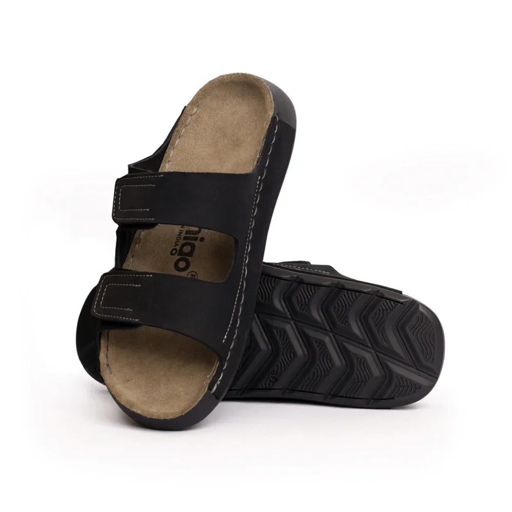 Cosmos: Luxe Suede Sandal