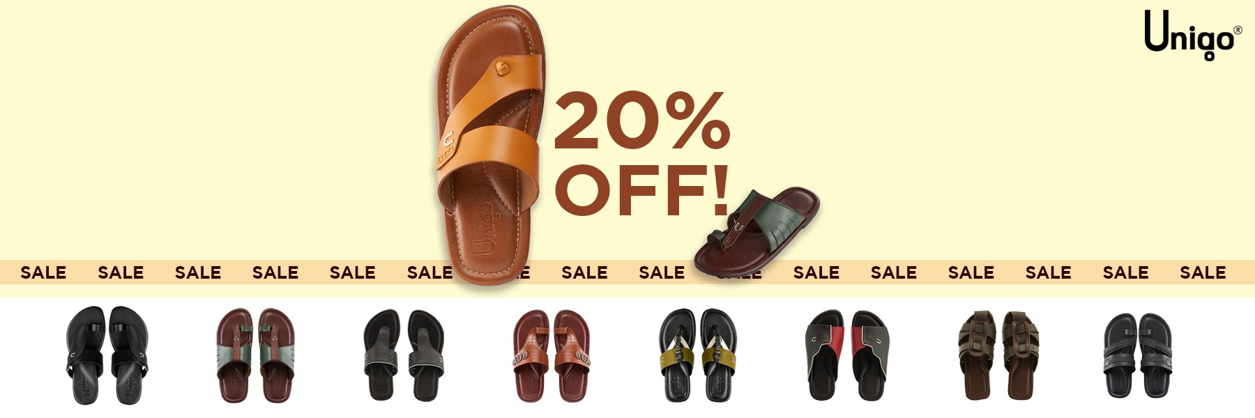 Sale - Offer Zone - men's stylish chappals and sandals in india - Unigo