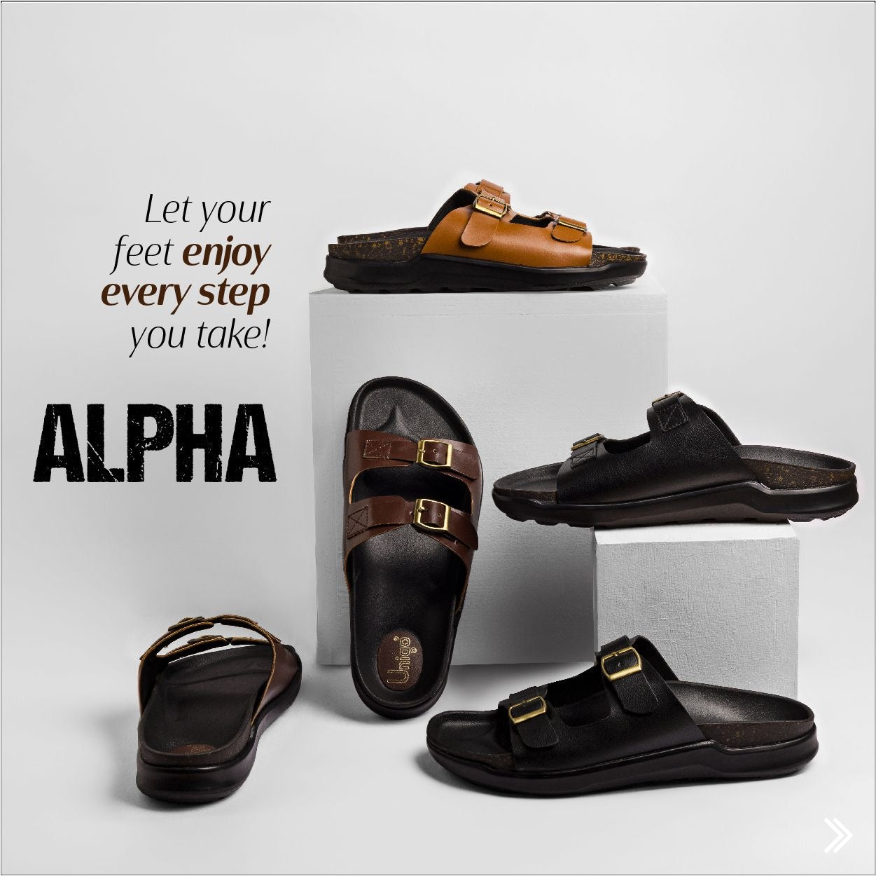 Alpha: Comfort Arch Footwear