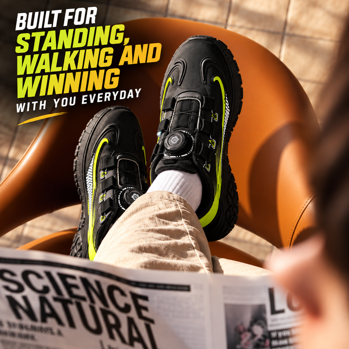 Hunter : Premium Dial Lace Shoes