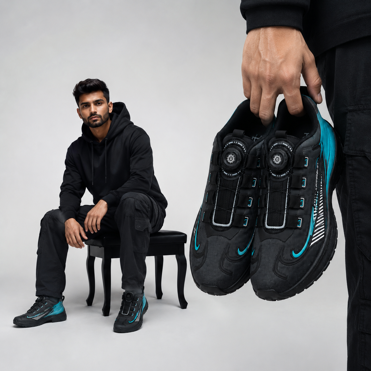 Hunter : Premium Dial Lace Shoes