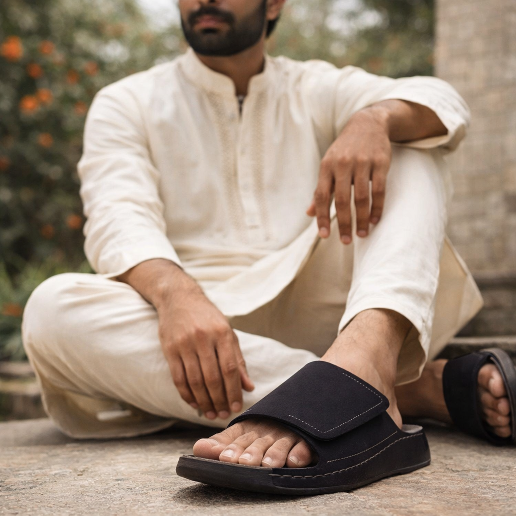 Velar : Premium Suede Sandal