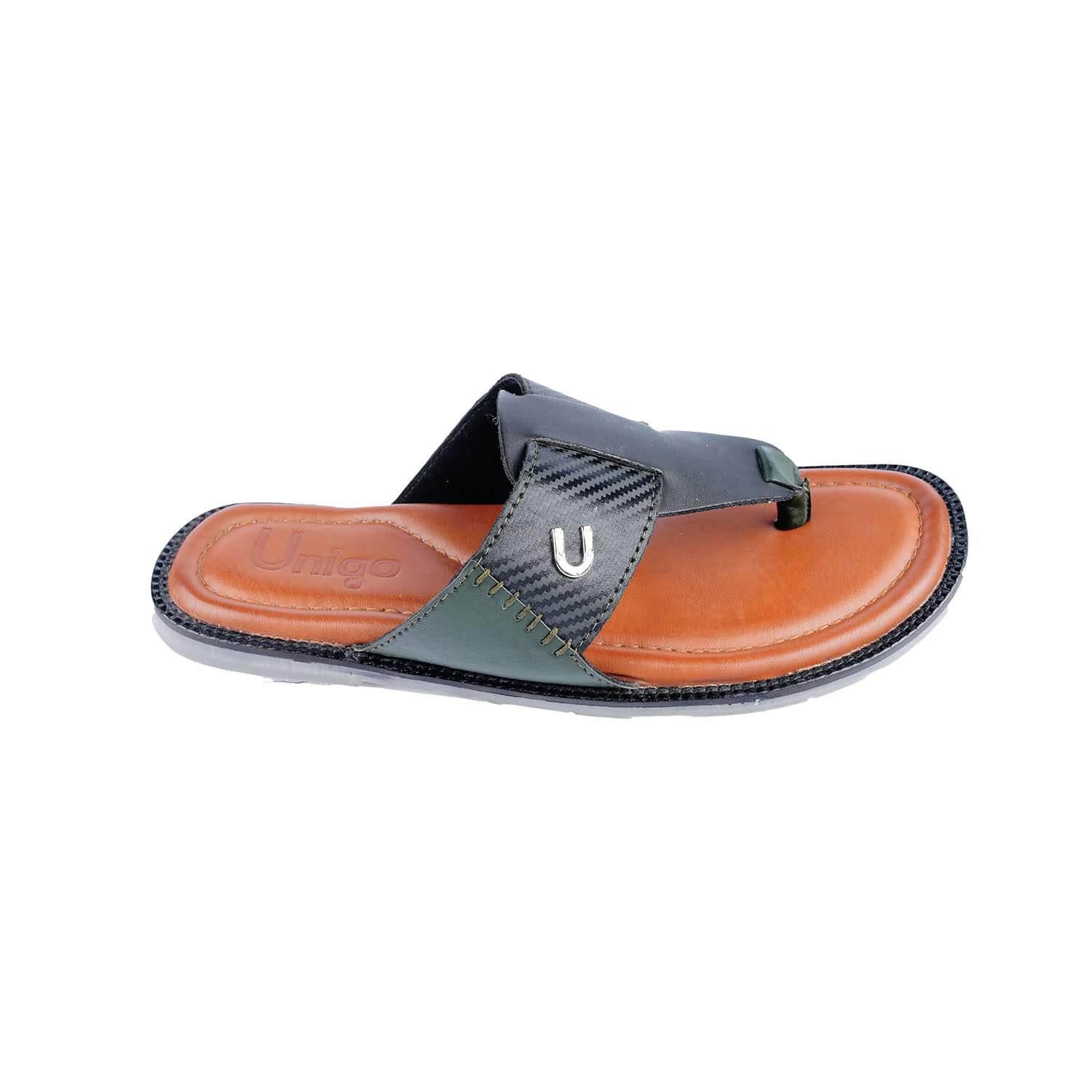 Kosher Olive Casual Men's Sandal | Stylish Sleeper, Chappal : Amazon.in:  Fashion